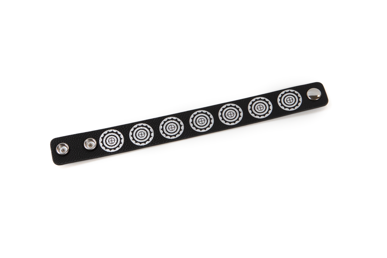 1 Inch Embossed  Leather Bracelet