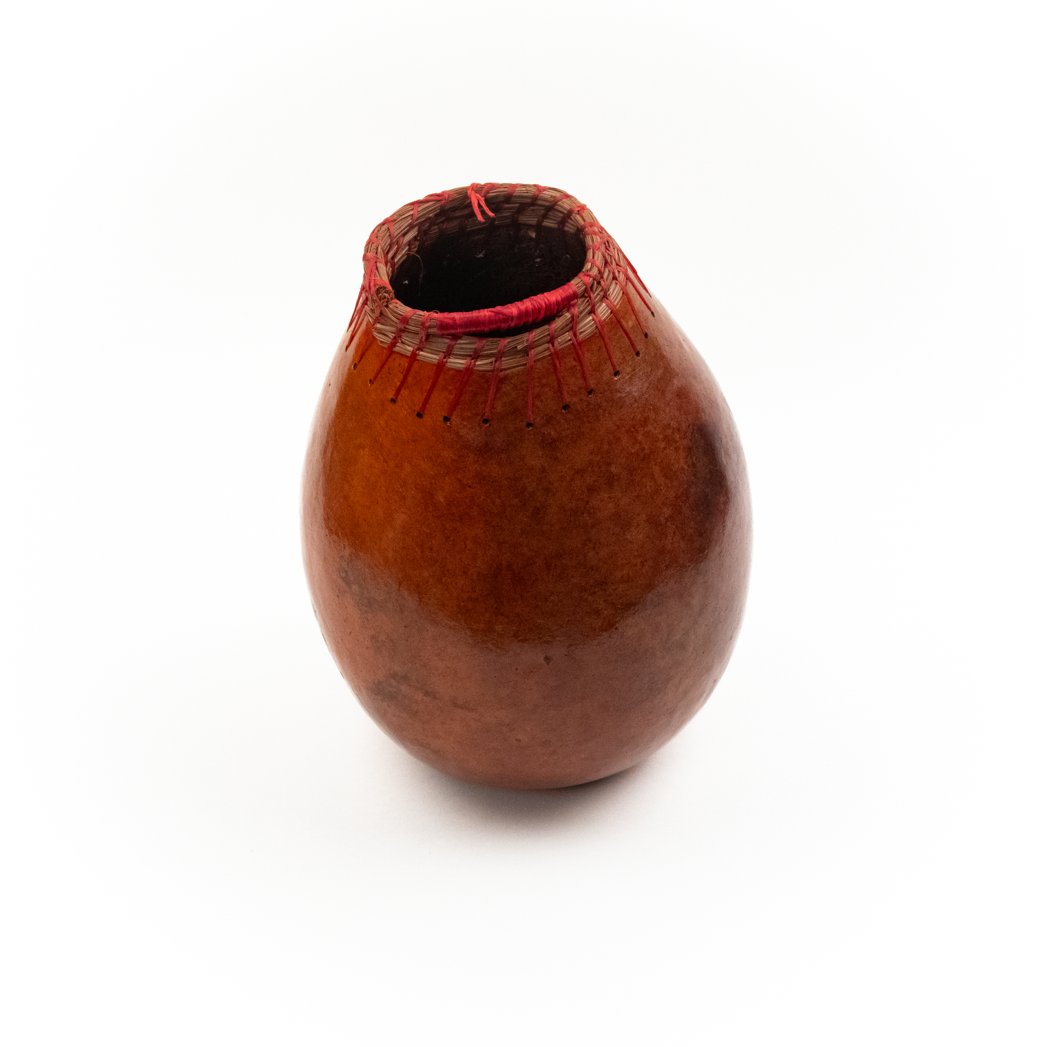 Large Handmade Gourd Vessel