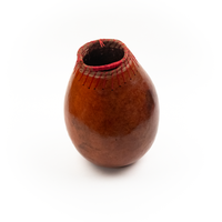 Large Handmade Gourd Vessel