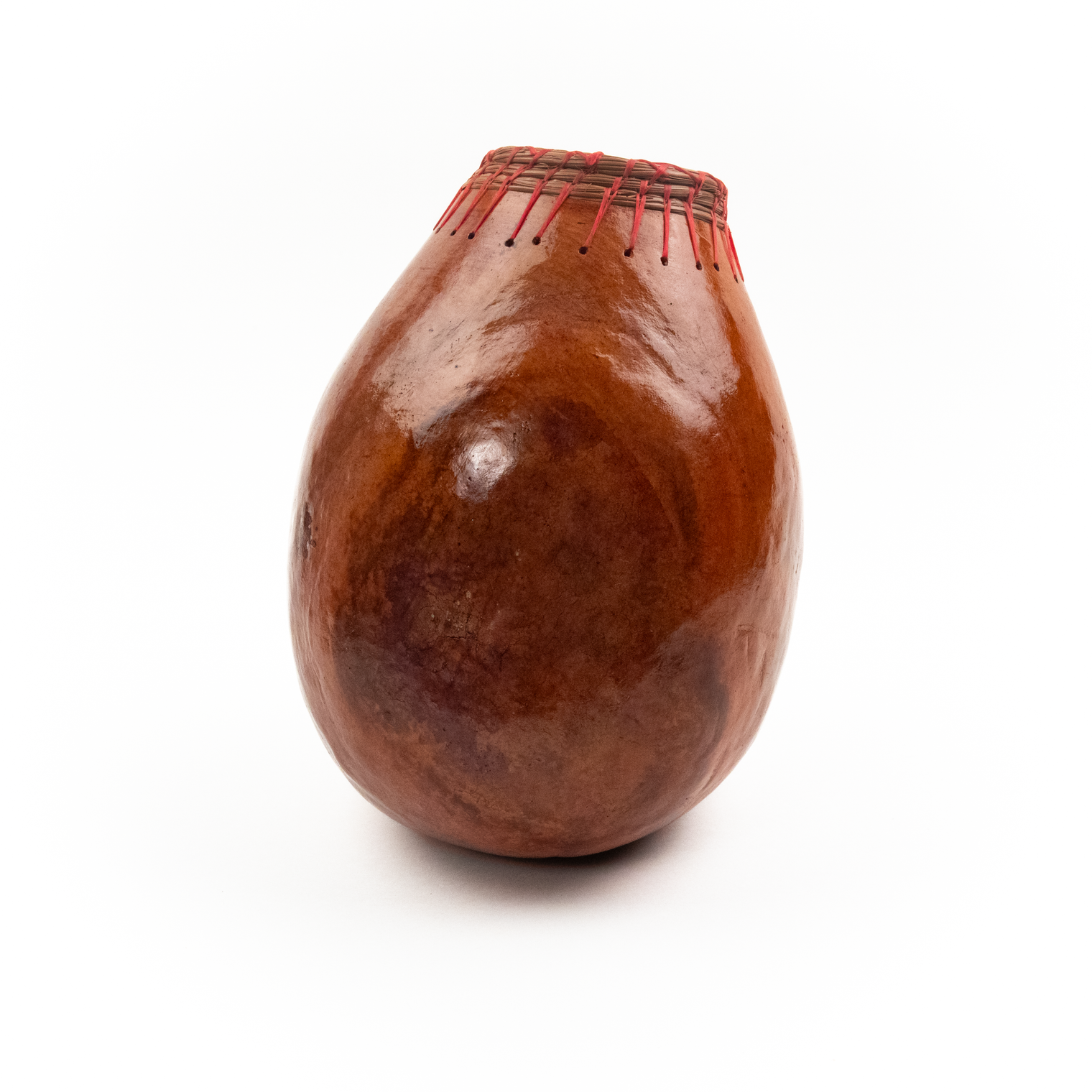 Large Handmade Gourd Vessel