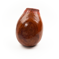 Large Handmade Gourd Vessel