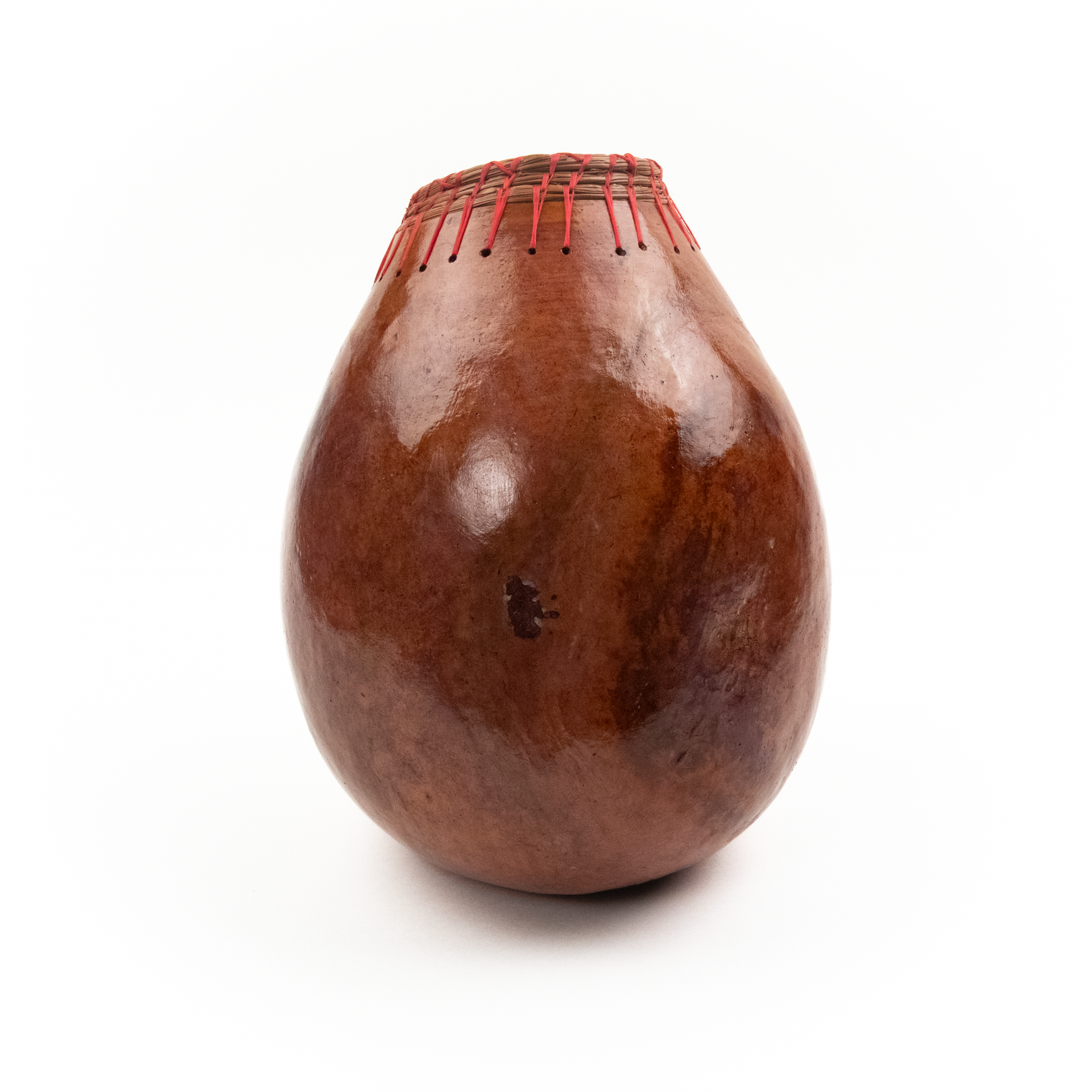 Large Handmade Gourd Vessel