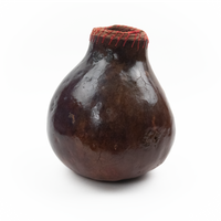 Large Handmade Gourd Vessel