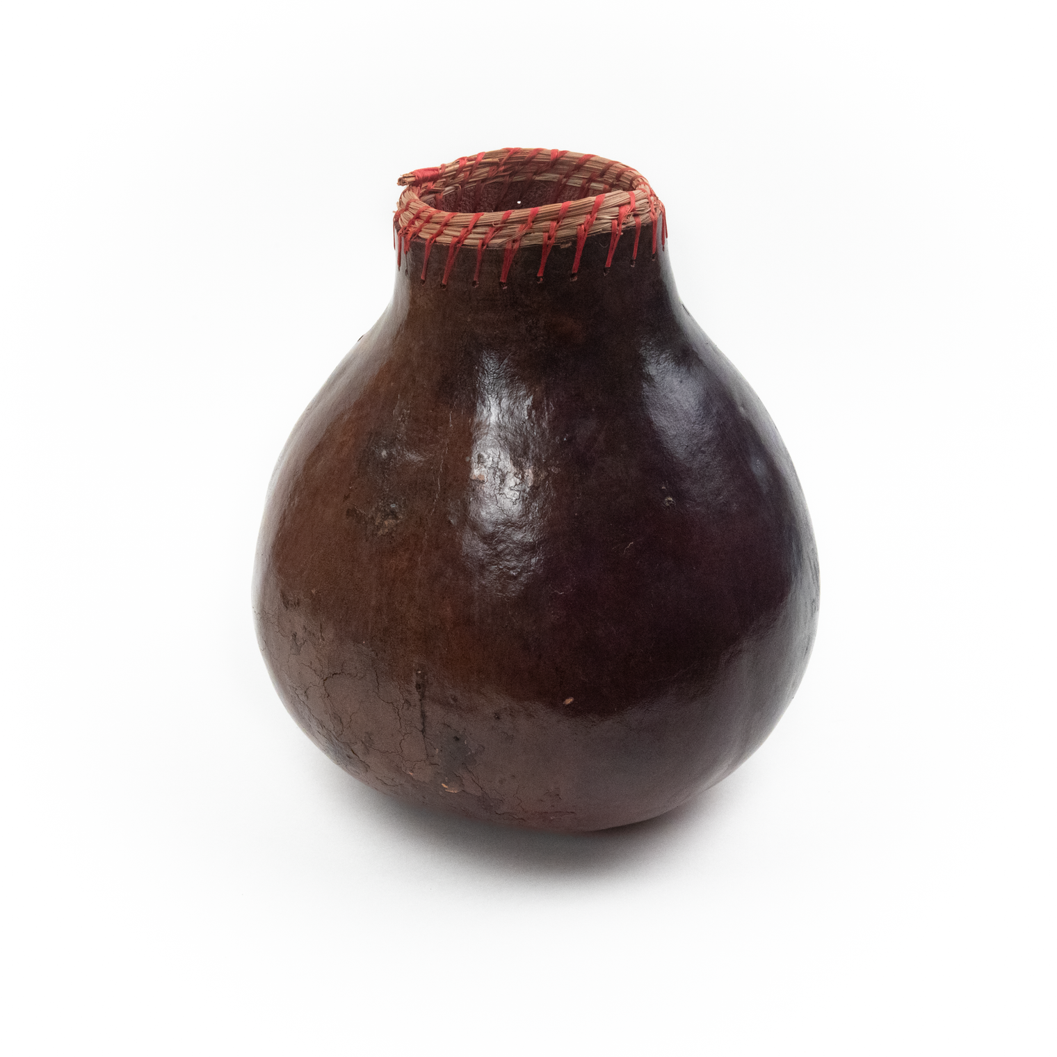 Large Handmade Gourd Vessel