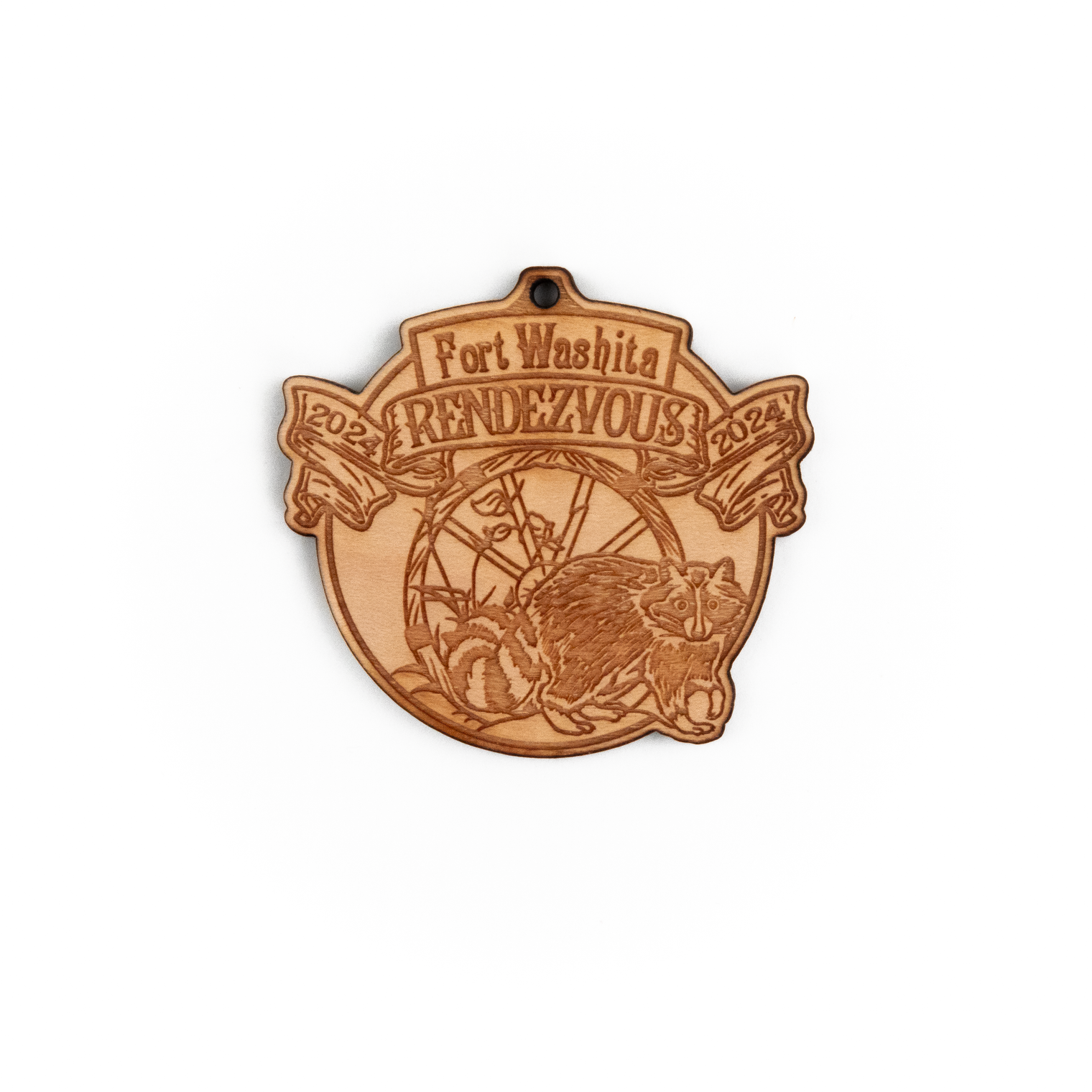 2024 Fort Washita Wooden Medallions
