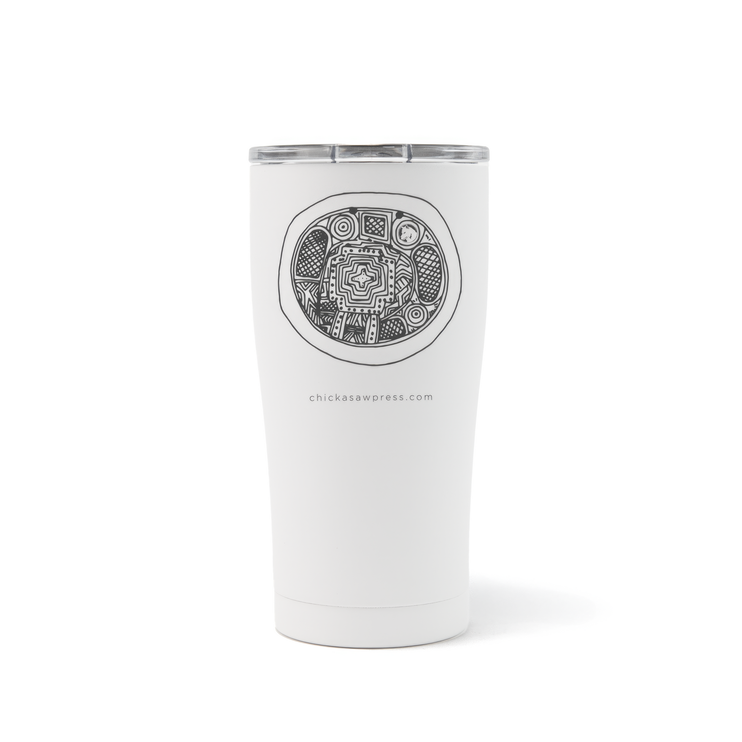 20 Oz SIC Tumbler - White Dog