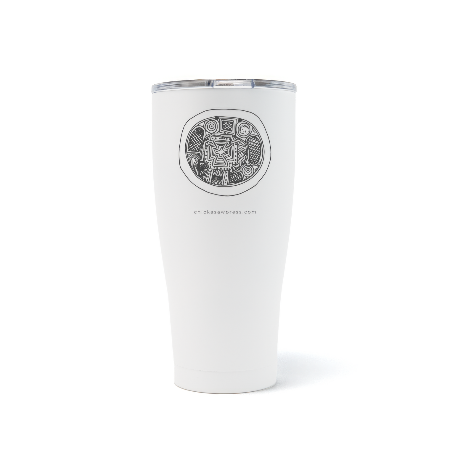 30 Oz SIC Tumbler - White Dog