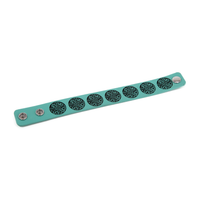 1 Inch Embossed  Leather Bracelet