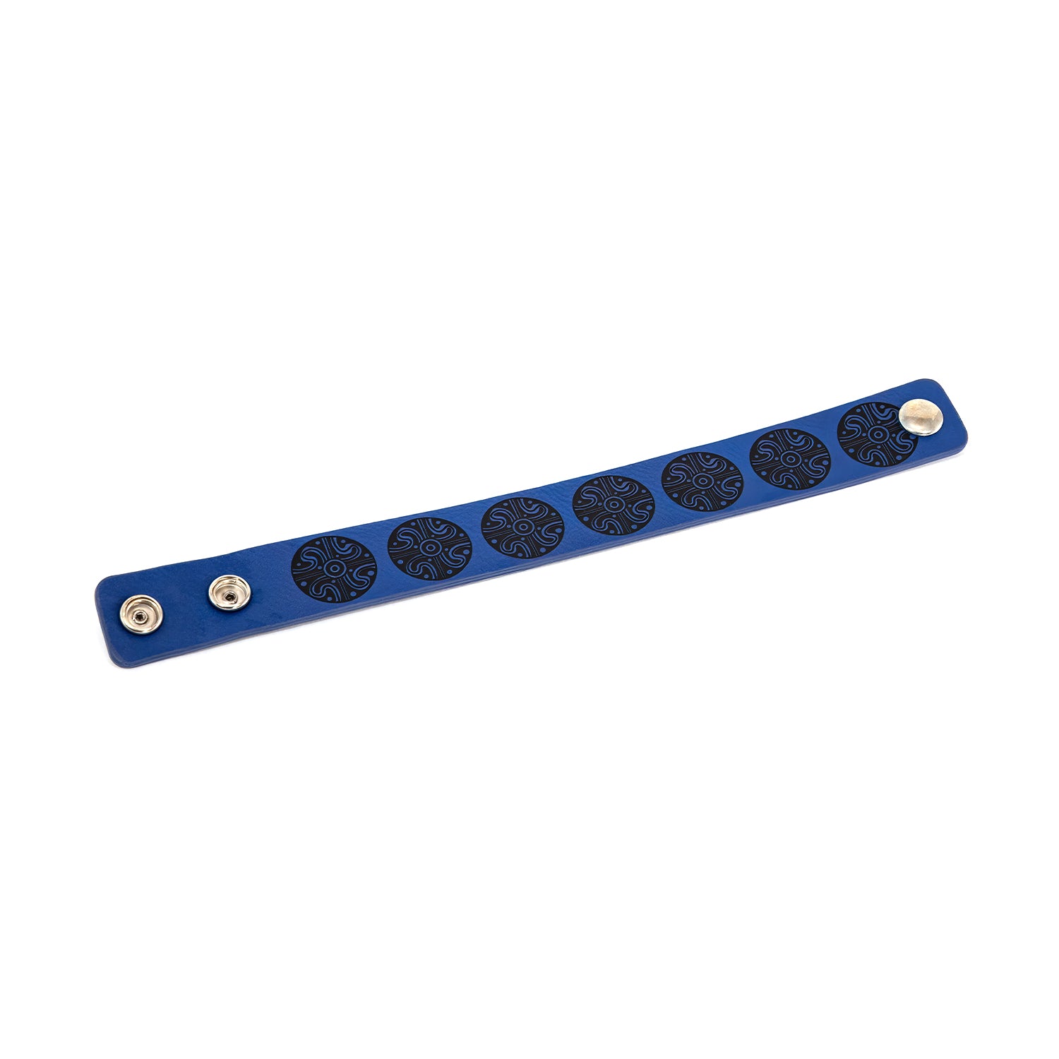 1 Inch Embossed  Leather Bracelet