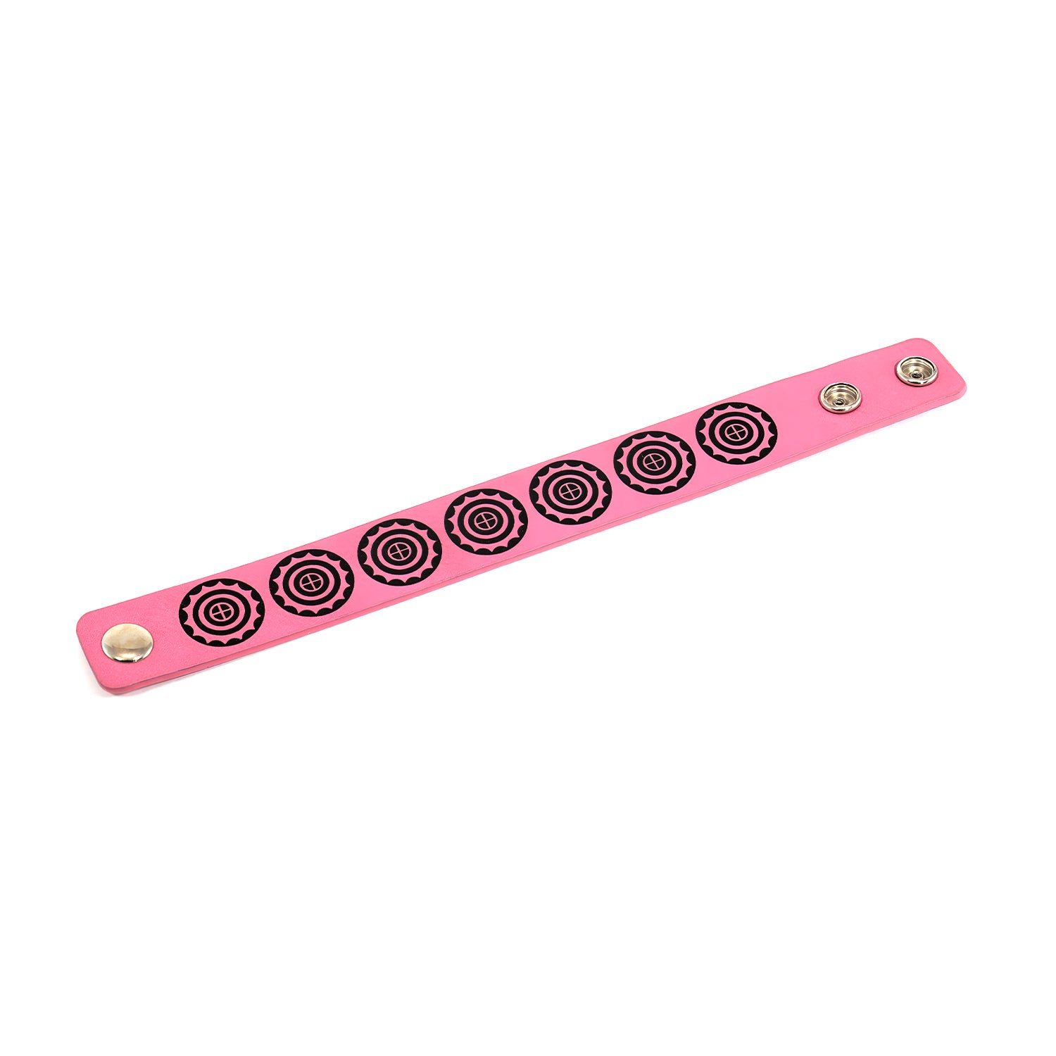 1 Inch Embossed  Leather Bracelet