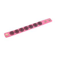 1 Inch Embossed  Leather Bracelet