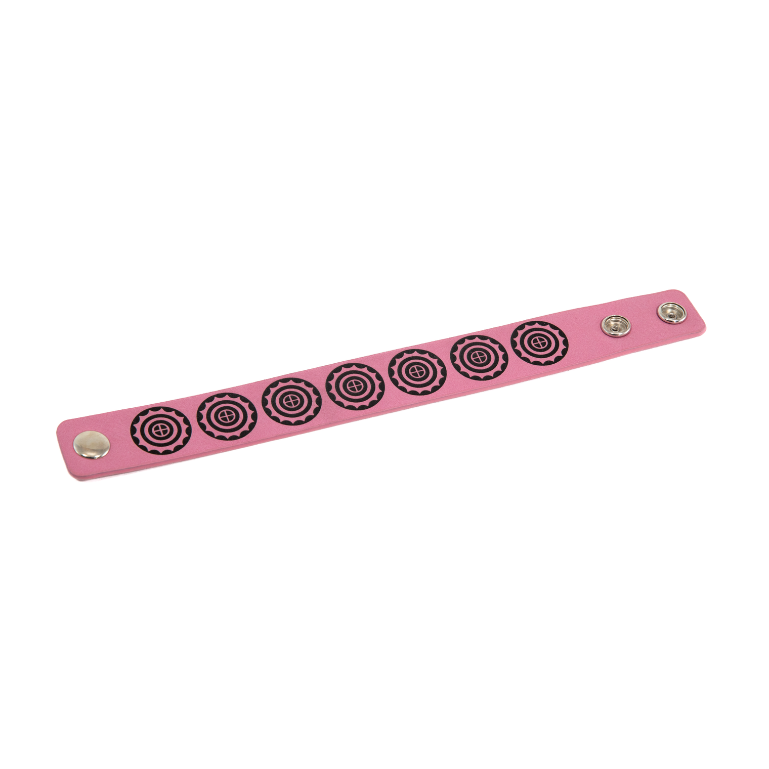 1 Inch Embossed  Leather Bracelet