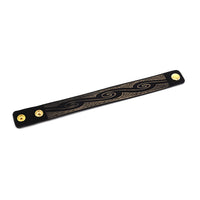 1 Inch Embossed  Leather Bracelet