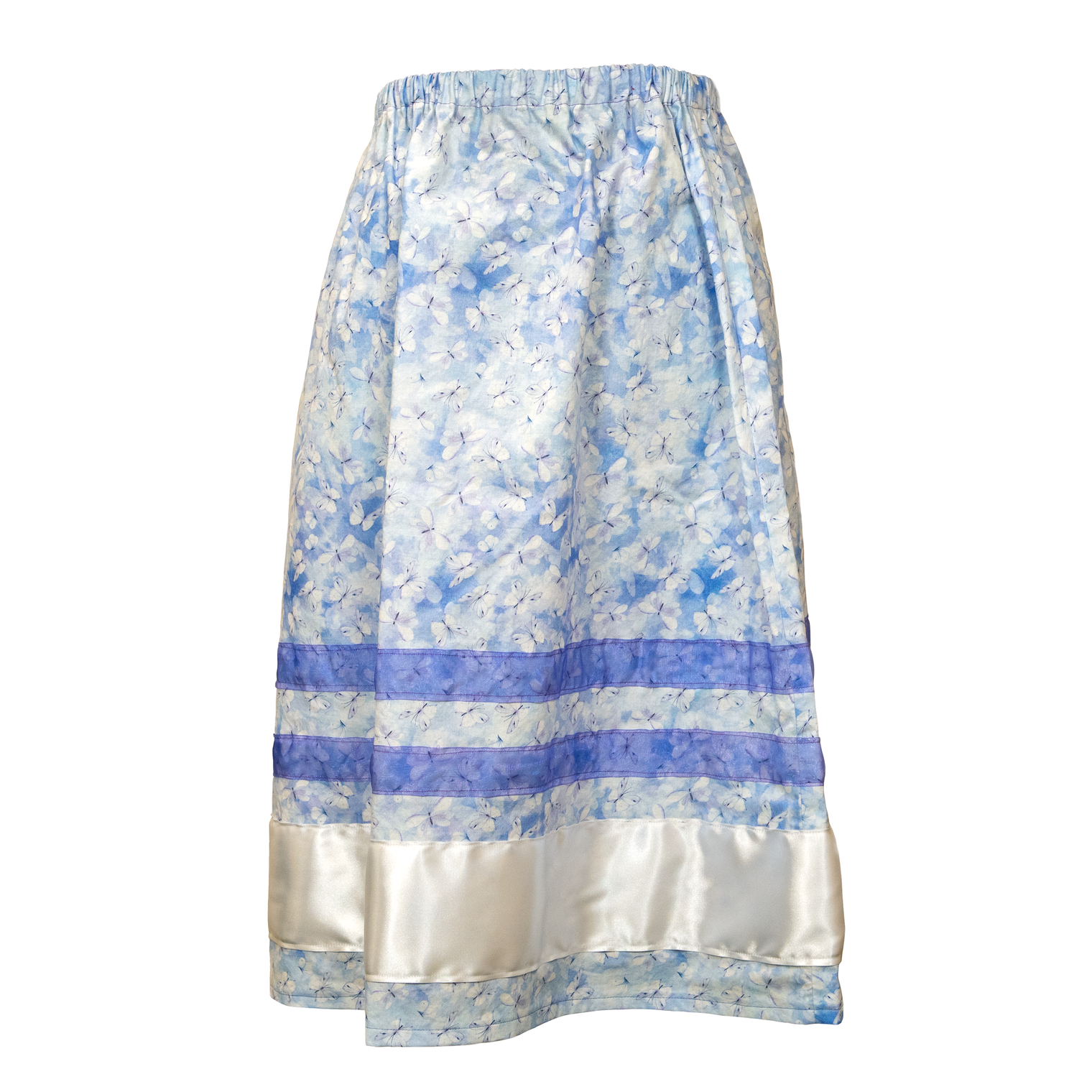 Light Blue Ribbon Skirt