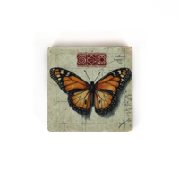 Monarch Stoneware Magnet