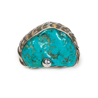 Turquoise Nugget Ring