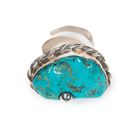 Turquoise Nugget Ring