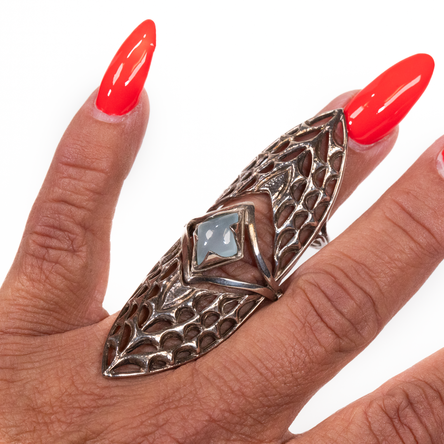 Double Ring w/Stone