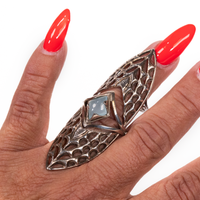 Double Ring w/Stone