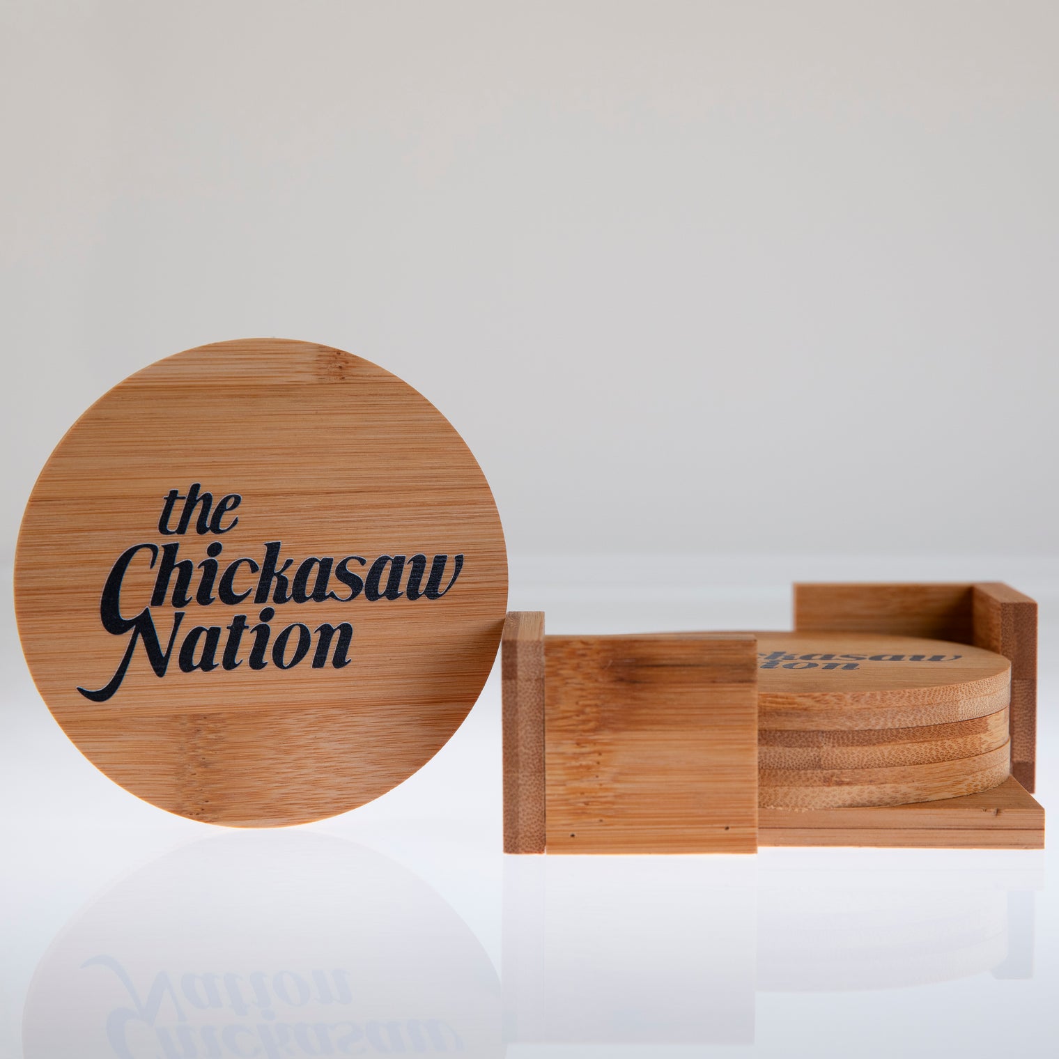 Chickasaw Nation Logo Coasters