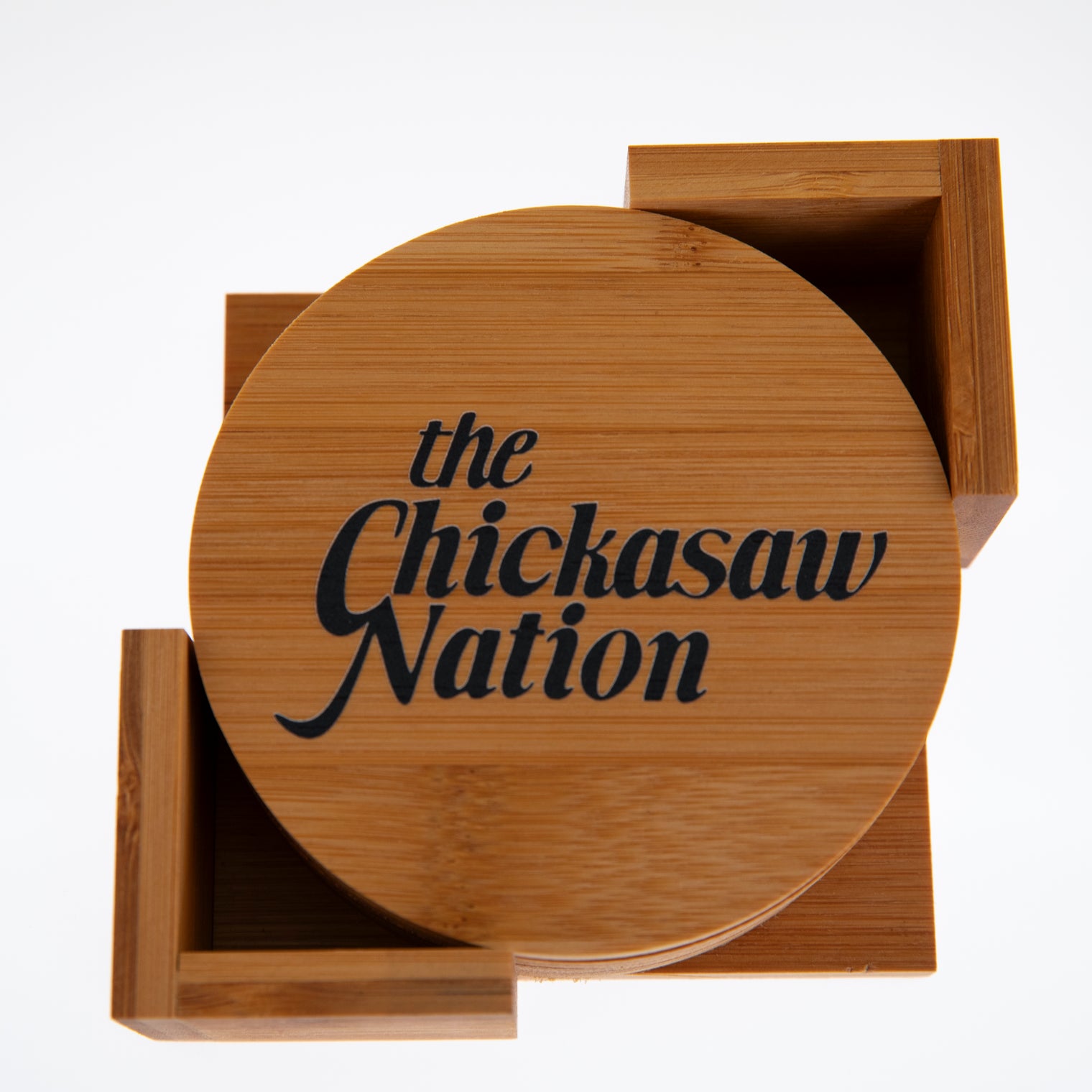 Chickasaw Nation Logo Coasters