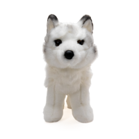 White Dog Plush Toy