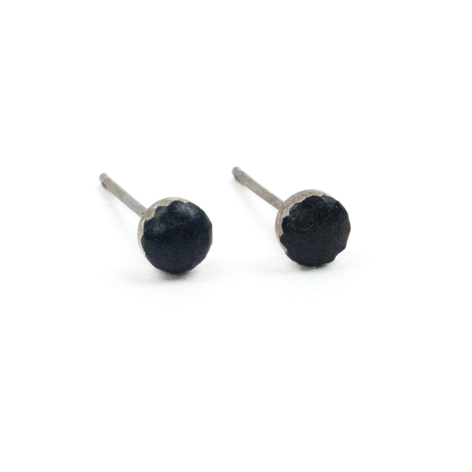 Black Onyx Earring Studs