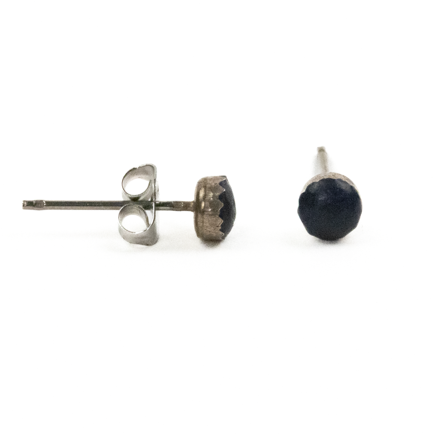 Black Onyx Earring Studs