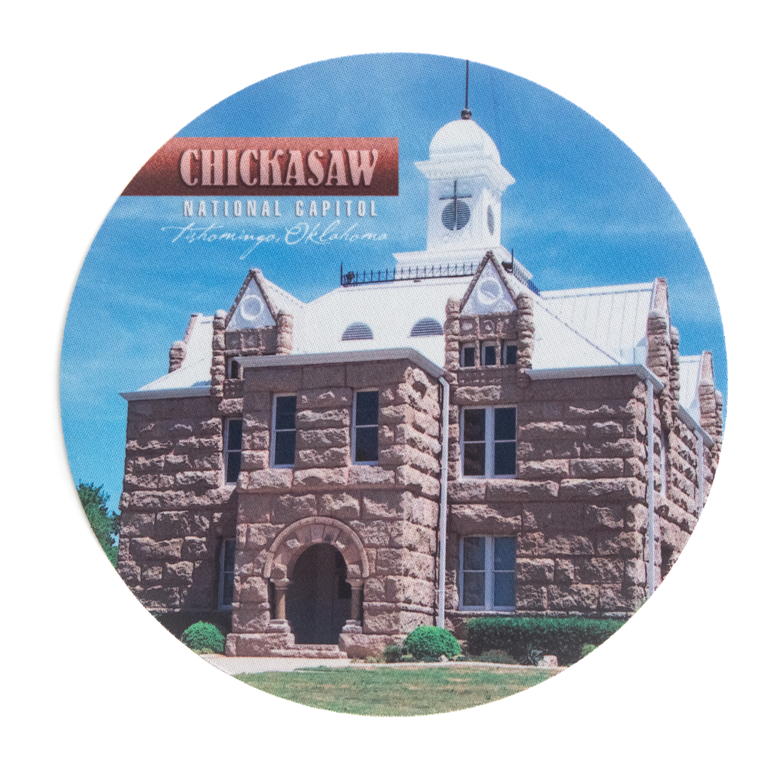 Chickasaw Nation Capitol Building Mouse Pad