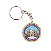 Chickasaw Nation Capitol Keychain