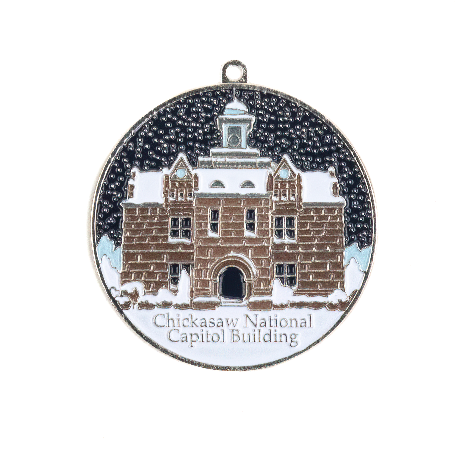 Chickasaw Capitol Ornament