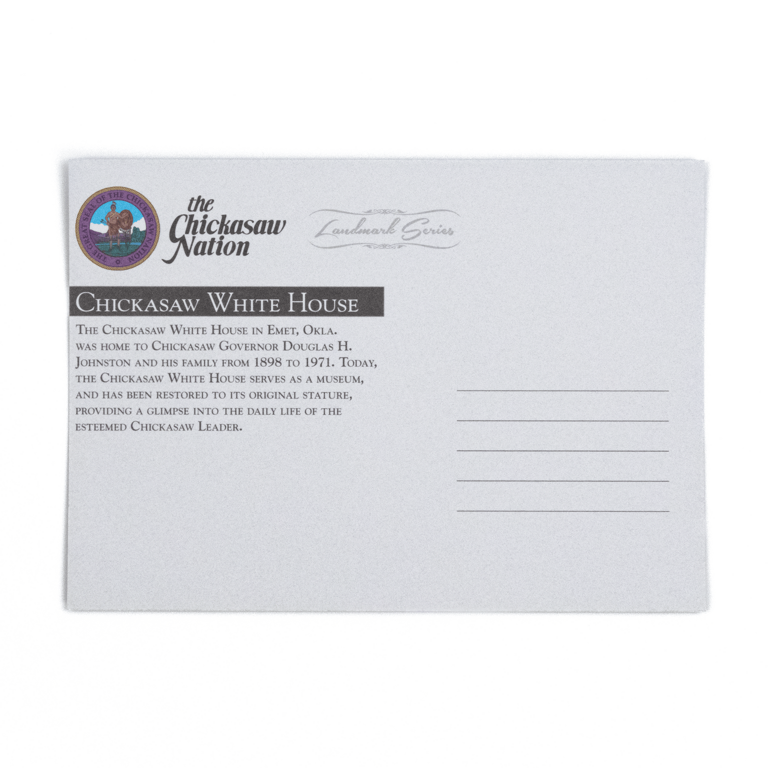 Landmark Series Postcard