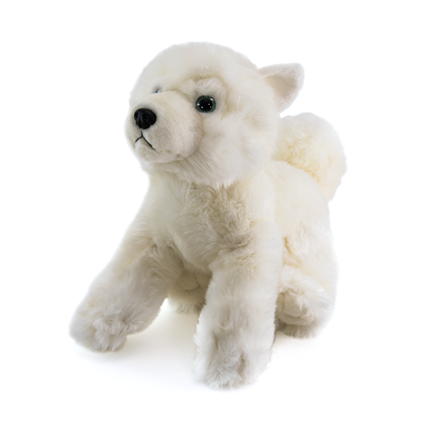 White Plush Dog-Chickasaw Cultural Center