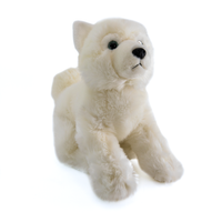 White Plush Dog-Chickasaw Cultural Center