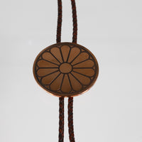 Copper Bolo - Daisy Pattern