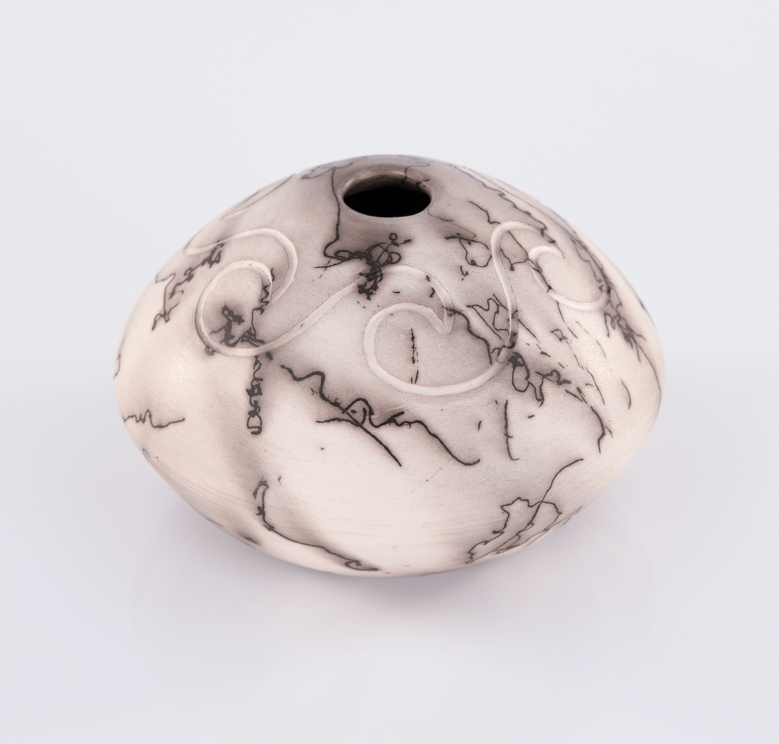 White Clay Horsehair Pottery