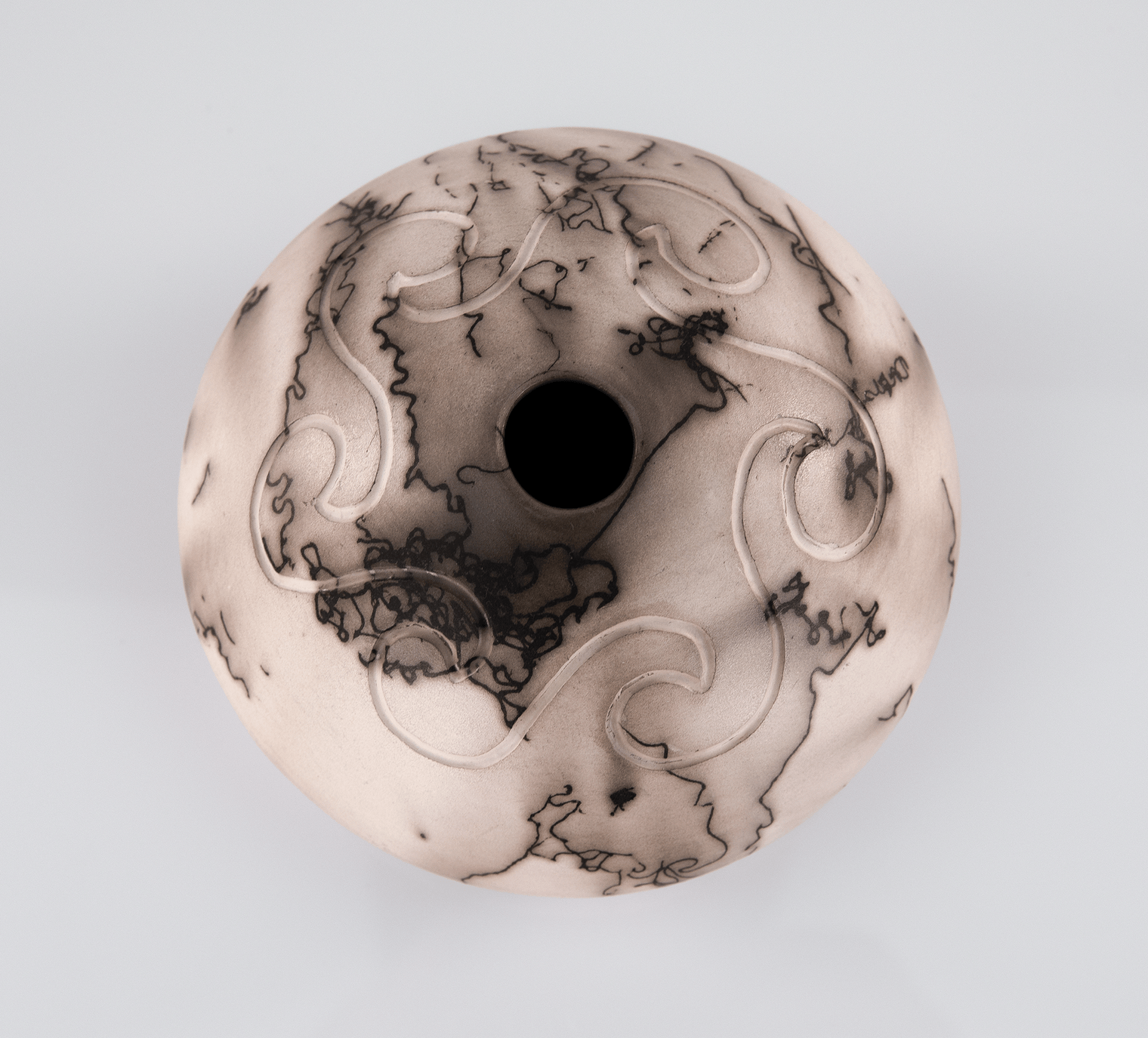 White Clay Horsehair Pottery