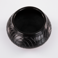 Carved Black Pottery