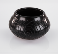 Carved Black Pottery