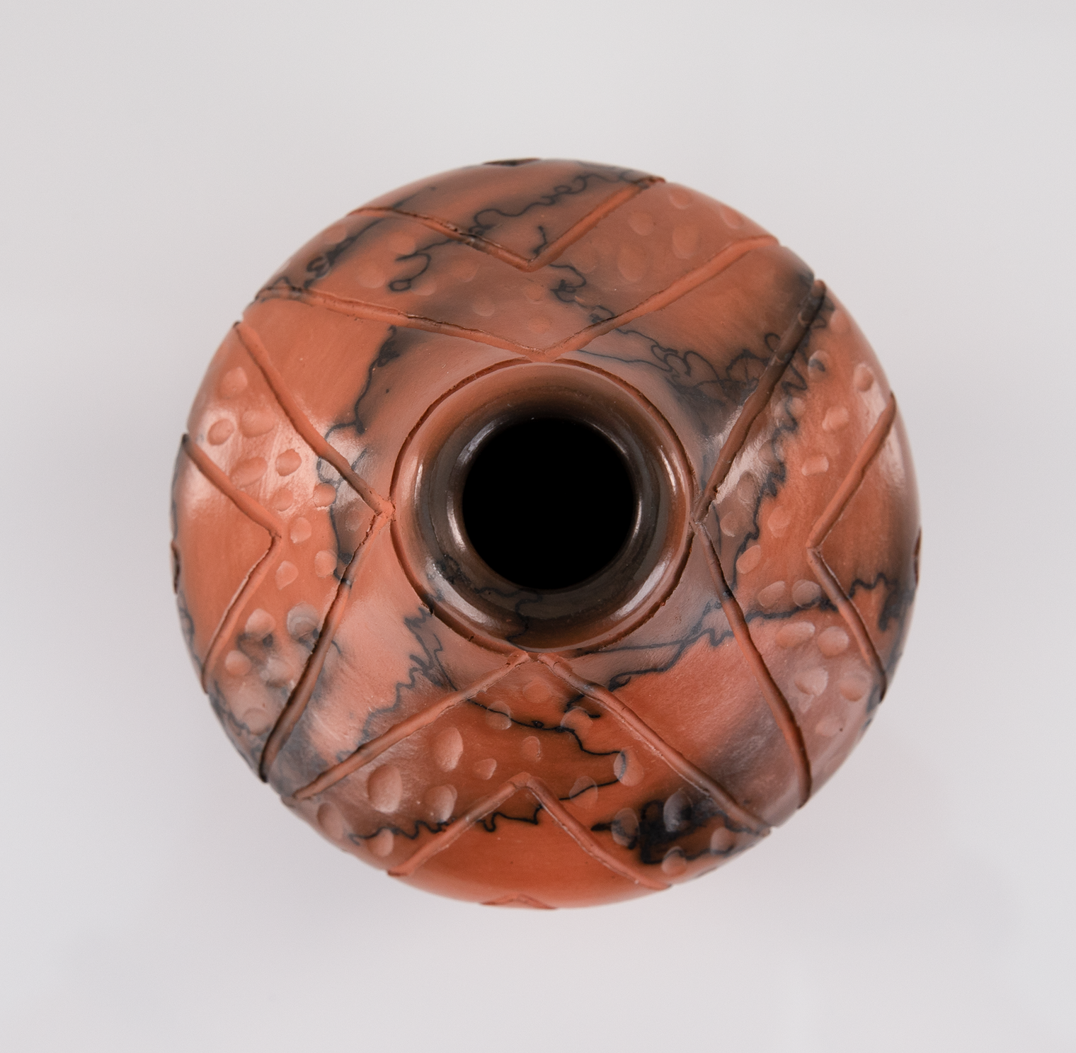 Red Clay Horsehair Pottery
