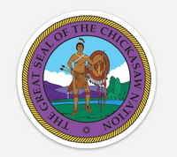 Chickasaw Nation Seal Sticker