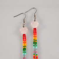 Heart Dangle Earrings