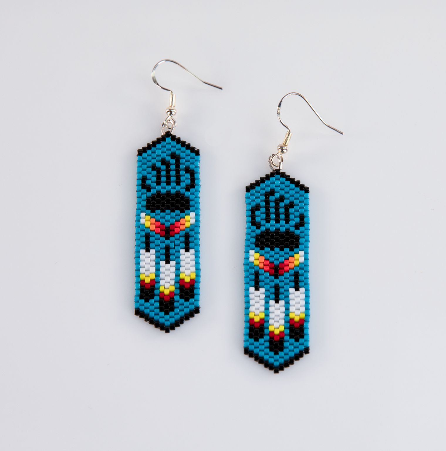 Bearclaw & Feather Earrings