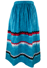 Ribbon Skirt - Light Blue