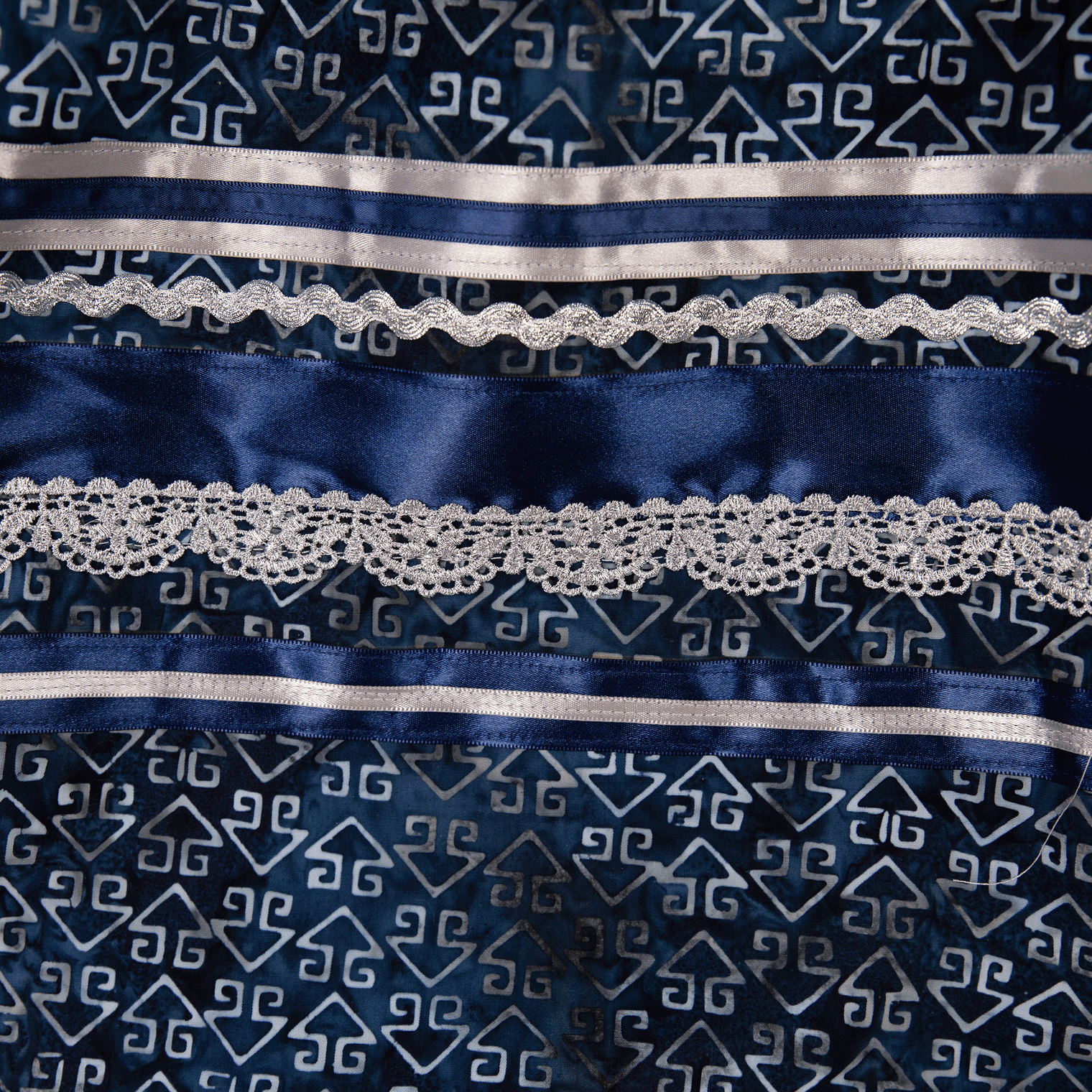 Ribbon Skirt - Navy
