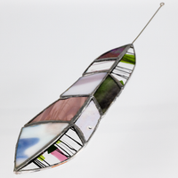 Stained Glass Feather