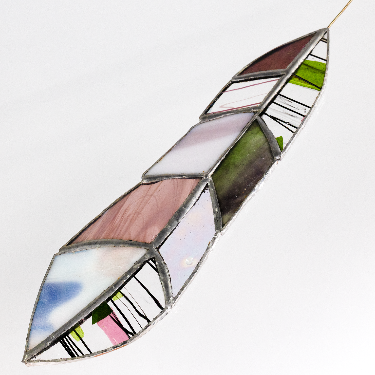 Stained Glass Feather
