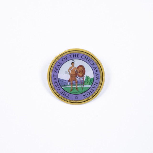 Chickasaw Nation Seal Lapel Pin
