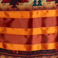 Ribbon Skirt -Orange/Brown 2