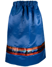 Ribbon Skirt - Blue/Sunset